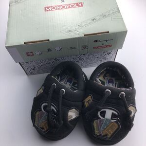 Champion Monopoly Game Toddler Size 4 Shoes black